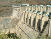 Ch'ungju dam from downstream