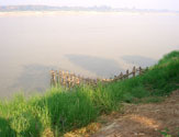 Bank erosion protection by Japanese traditional method